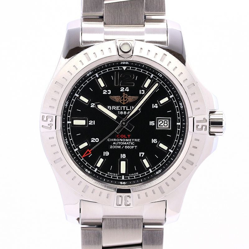 【中古】BREITLING COLT AUTOMATIC ブライトリング コルト オートマチック A1738811/BD44/173A (A173B44PCS)