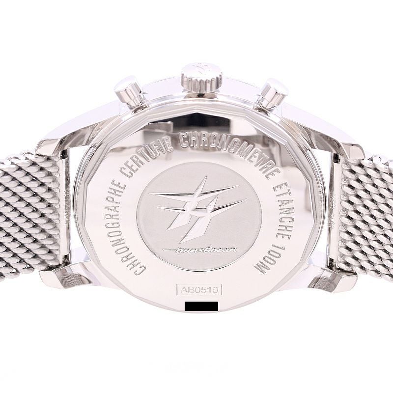 【中古】BREITLING TRANSOCEAN CHRONOGRAPH UNITIME ブライトリング トランスオーシャン クロノグラフ ユニタイム AB0510U4/BB62/152A (A050B62OCA)