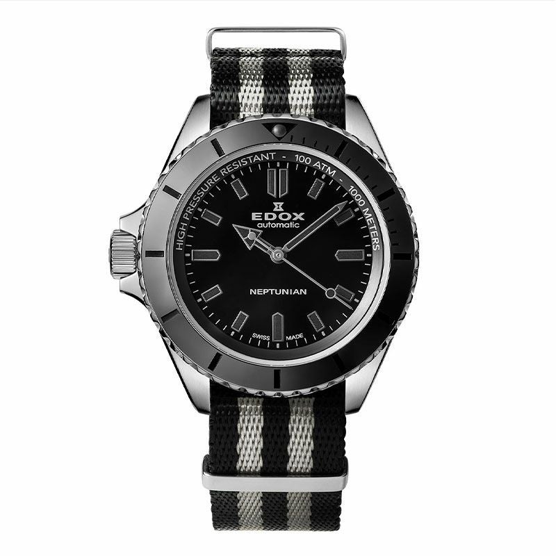 EDOX NEPTUNIAN AUTOMATIC 140TH ANNIVERSARY LIMITED EDITION エドックス ネプチュニアン オートマティック 140TH アニバーサリー リミテッド エディション 80120-3NNM-NGM