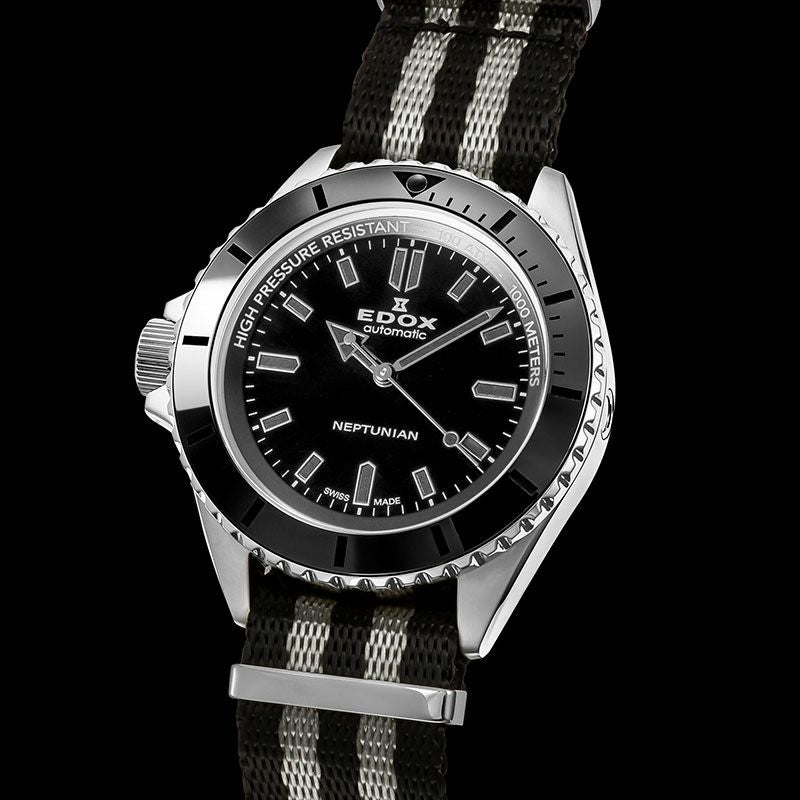 EDOX NEPTUNIAN AUTOMATIC 140TH ANNIVERSARY LIMITED EDITION エドックス ネプチュニアン オートマティック 140TH アニバーサリー リミテッド エディション 80120-3NNM-NGM