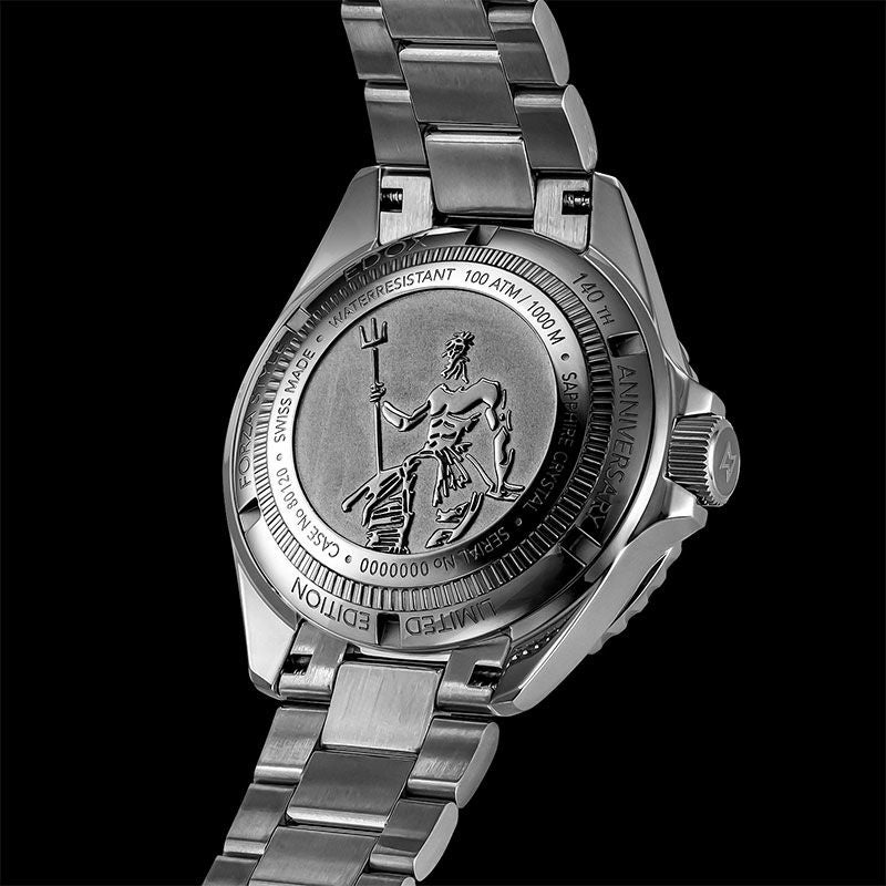 EDOX NEPTUNIAN AUTOMATIC 140TH ANNIVERSARY LIMITED EDITION