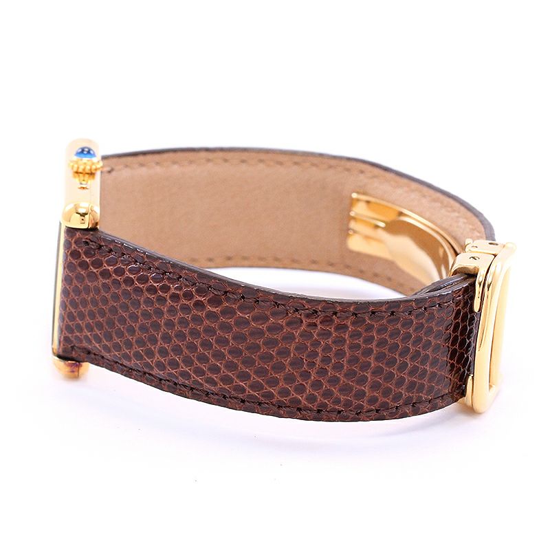 中古】CARTIER MUST TANK LARGE MODEL VERMEIL カルティエ マスト