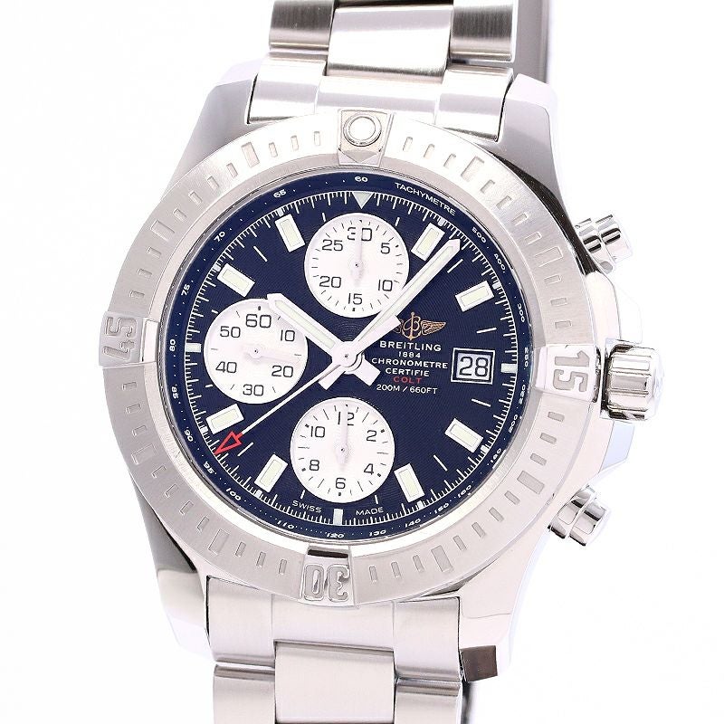 【中古】BREITLING COLT CHRONOGRAPH AUTOMATIC ブライトリング コルト クロノグラフ オートマチック A1338811/BD83/173A (A181B83PCS)