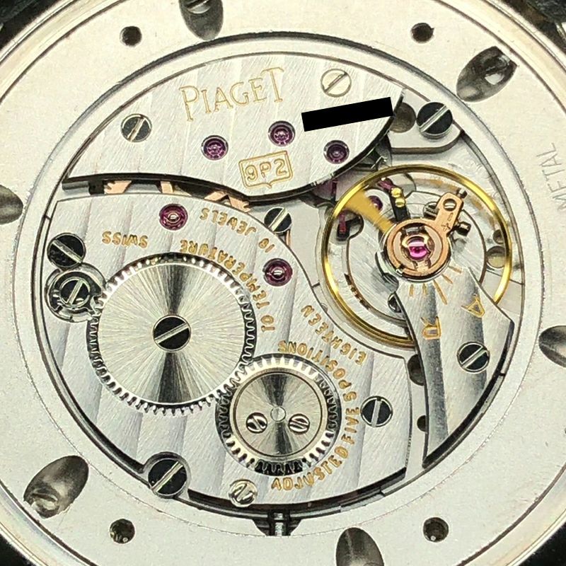 【中古】PIAGET EXTRA-PLATES MECANIQUE ピアジェ エクストラプレート メカニック 9920
