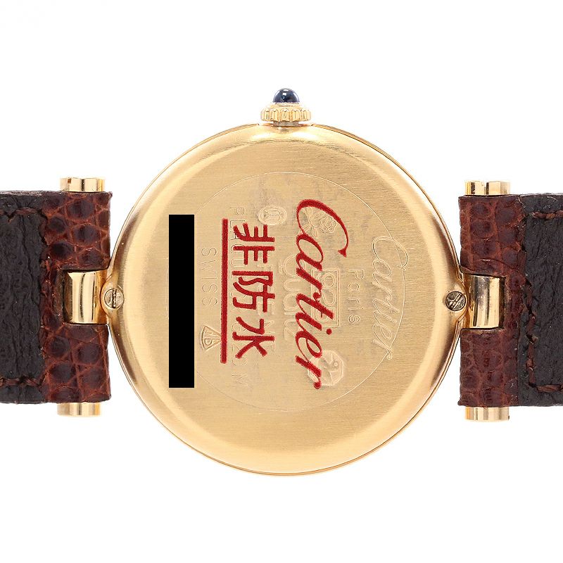 中古】CARTIER MUST VENDOME SM VERMEIL カルティエ マスト ヴァン