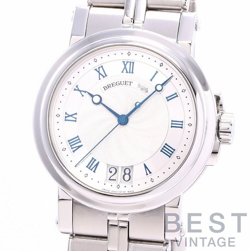 【中古】BREGUET MARINE II LARGE DATE ブレゲ マリーンII ラージデイト 5817ST/12/SV0