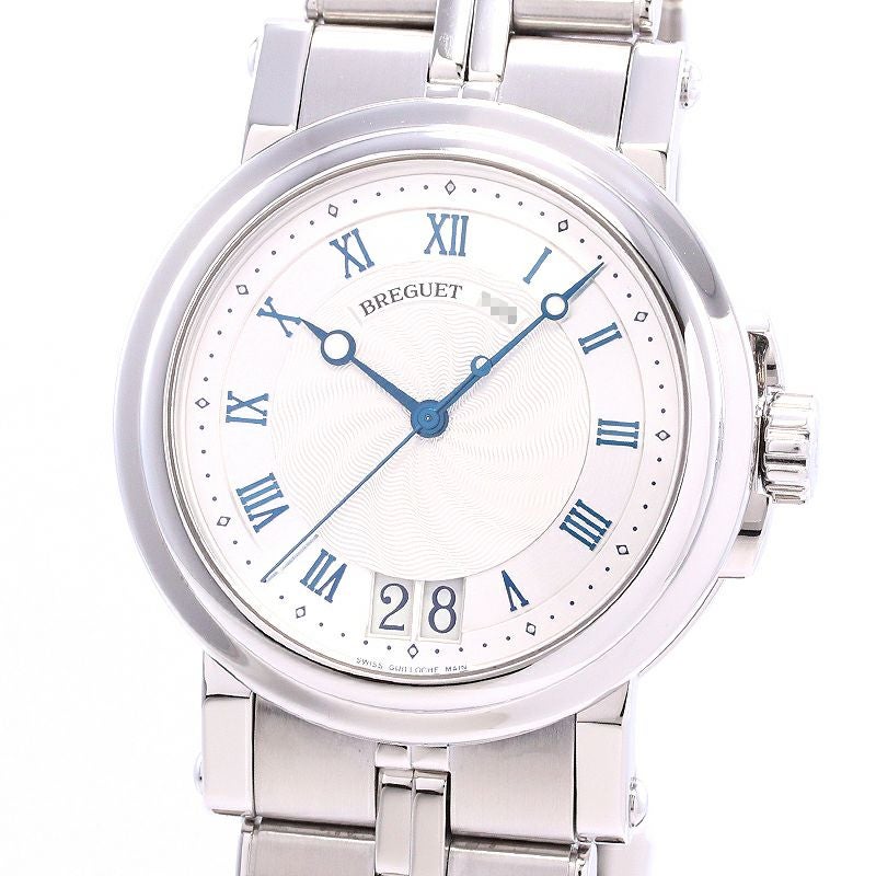 【中古】BREGUET MARINE II LARGE DATE ブレゲ マリーンII ラージデイト 5817ST/12/SV0