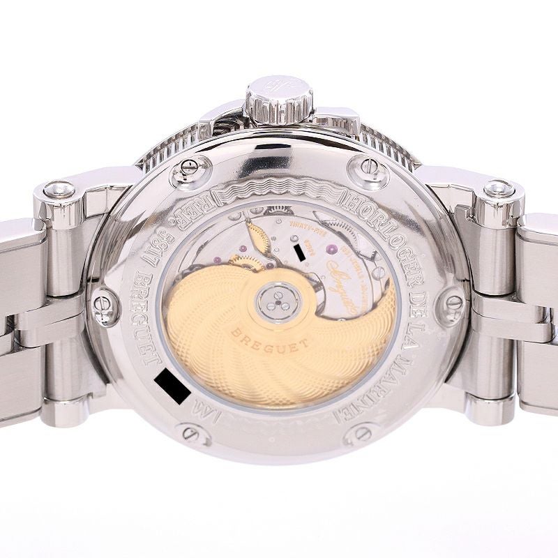 【中古】BREGUET MARINE II LARGE DATE ブレゲ マリーンII ラージデイト 5817ST/12/SV0
