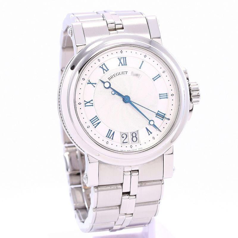 【中古】BREGUET MARINE II LARGE DATE ブレゲ マリーンII ラージデイト 5817ST/12/SV0