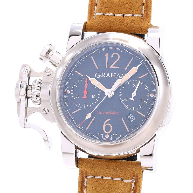 中古】GRAHAM CHRONOFIGHTER R.A.C. FORTRESS グラハム クロノ