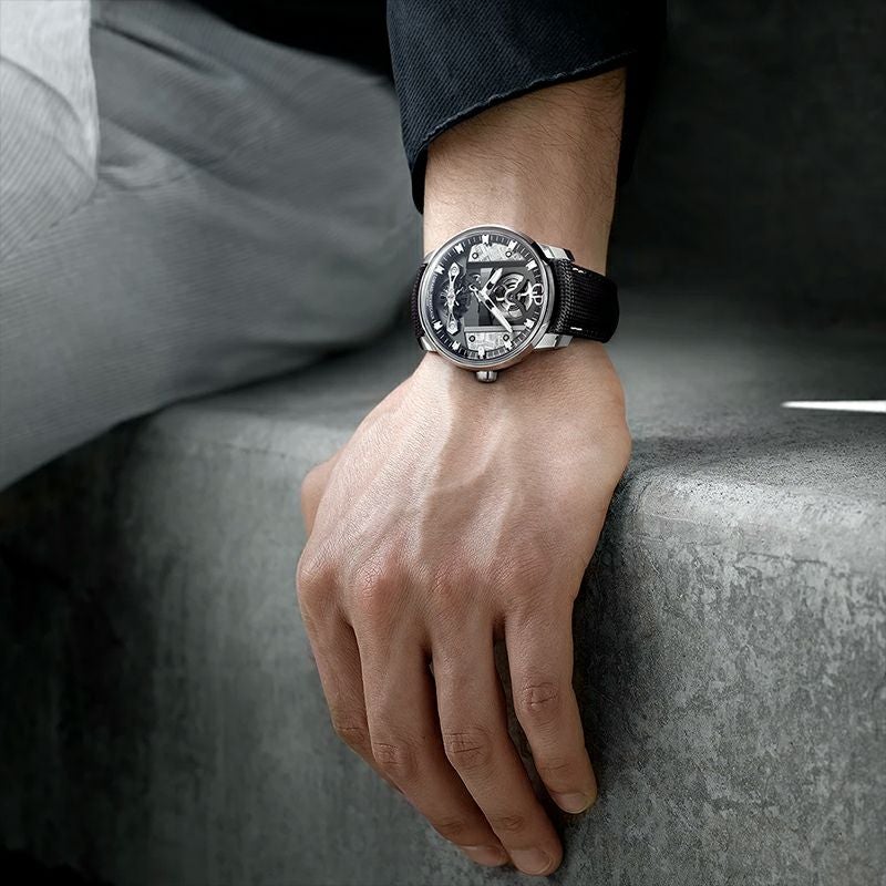 GIRARD-PERREGAUX FREE BRIDGE METEORITE <br>ジラール・ベルゴ フリー ブリッジ メテオライト <br>82000-11-3259-5CX