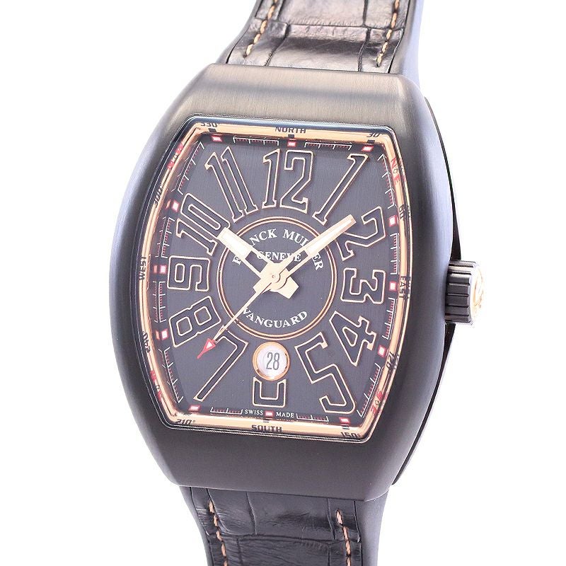 【中古】FRANCK MULLER VANGUARD CENTER SECONDS JAPAN LIMITED フランク・ミュラー ヴァンガード・センターセコンド 日本限定 V45SCDTJ TTNRBR5N