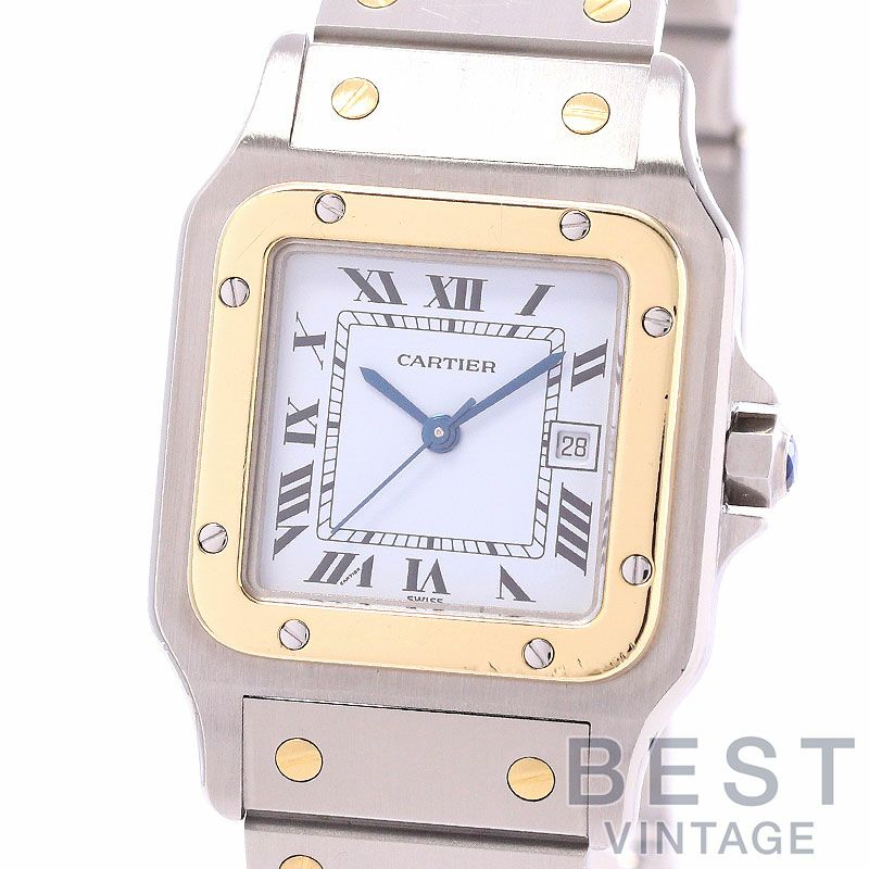 中古】CARTIER SANTOS CARREE / SANTOS GALBEE LARGE MODEL カルティエ