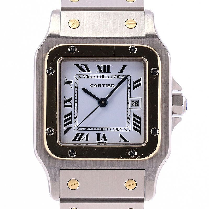 中古】CARTIER SANTOS CARREE / SANTOS GALBEE LARGE MODEL カルティエ