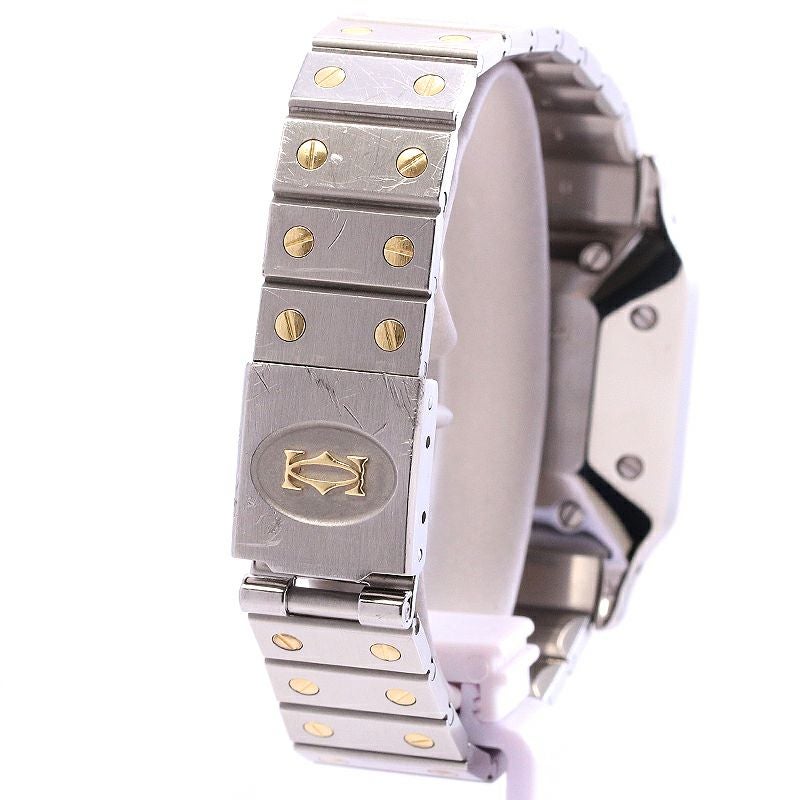 中古】CARTIER SANTOS CARREE / SANTOS GALBEE LARGE MODEL カルティエ