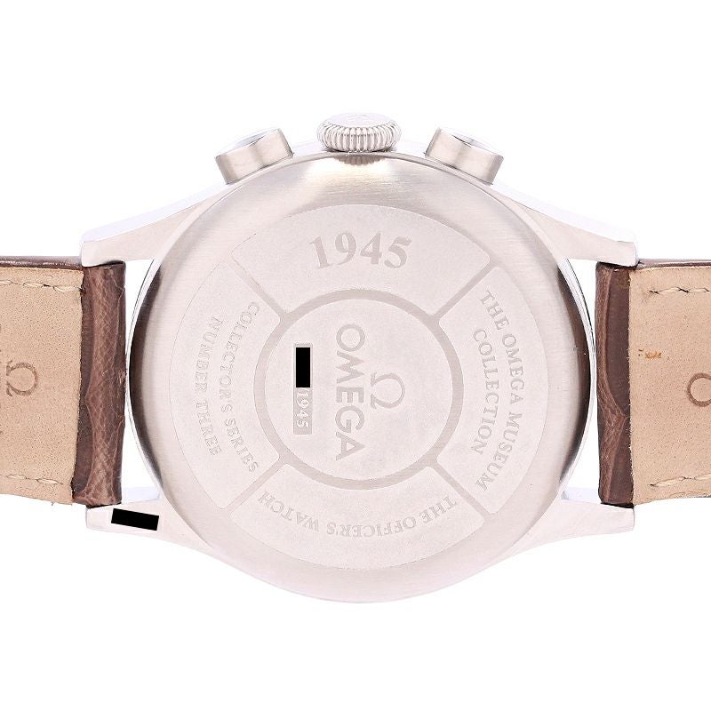 【中古】OMEGA <br>SPECIALITIES MUSEUM COLLECTION NO.3 "OFFICERS 1945" <br>オメガ <br>スペシャリティーズ ミュージアムコレクション No.3 "1945 オフィサーズウォッチ" <br>5702.50.02