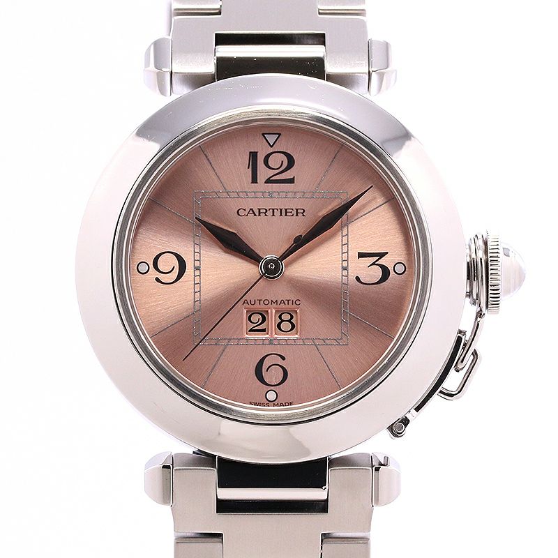 【中古】CARTIER PASHA C DE CARTIER BIG DATE カルティエ パシャ C ドゥ カルティエ ビッグデイト W31058M7