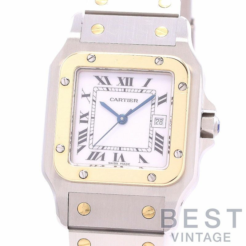 中古】CARTIER SANTOS CARREE / SANTOS GALBEE LARGE MODEL カルティエ