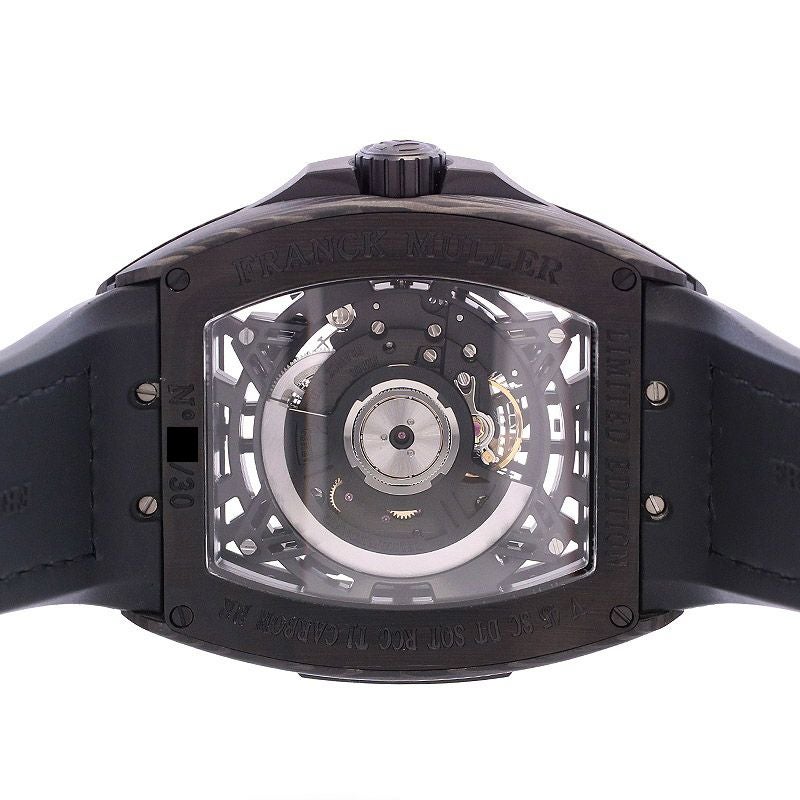 【中古】FRANCK MULLER VANGUARD RACING SKELETON TOMIYA LIMITED EDITION <br>フランク・ミュラー ヴァンガード レーシング スケルトン TOMIYA リミテッド エディション 30本限定 <br>V45SCDT SQT RCCJ CARBON NR