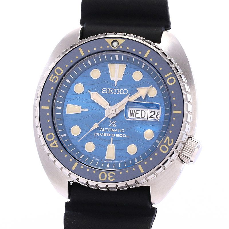 【中古】SEIKO PROSPEX DIVER SCUBA <br>セイコー プロスペックス ダイバースキューバ セーブ・ザ・オーシャン  <br>SBDY047 (4R36-08D0)