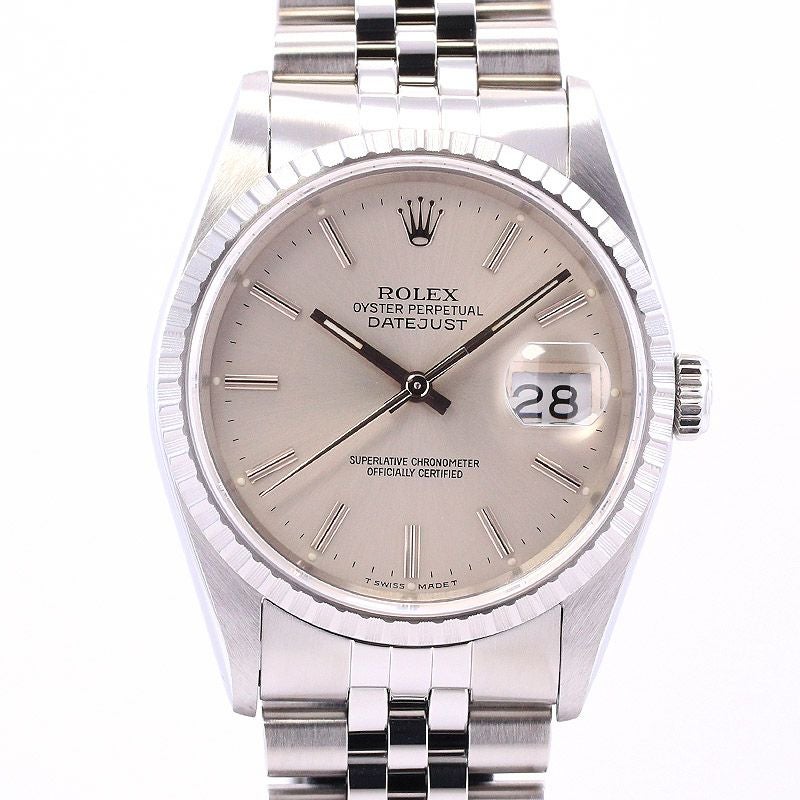 中古】ROLEX OYSTER PERPETUAL DATEJUST ロレックス オイスター 