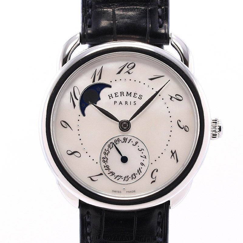 中古】HERMES ARCEAU PETITE LUNE エルメス アルソー プティット