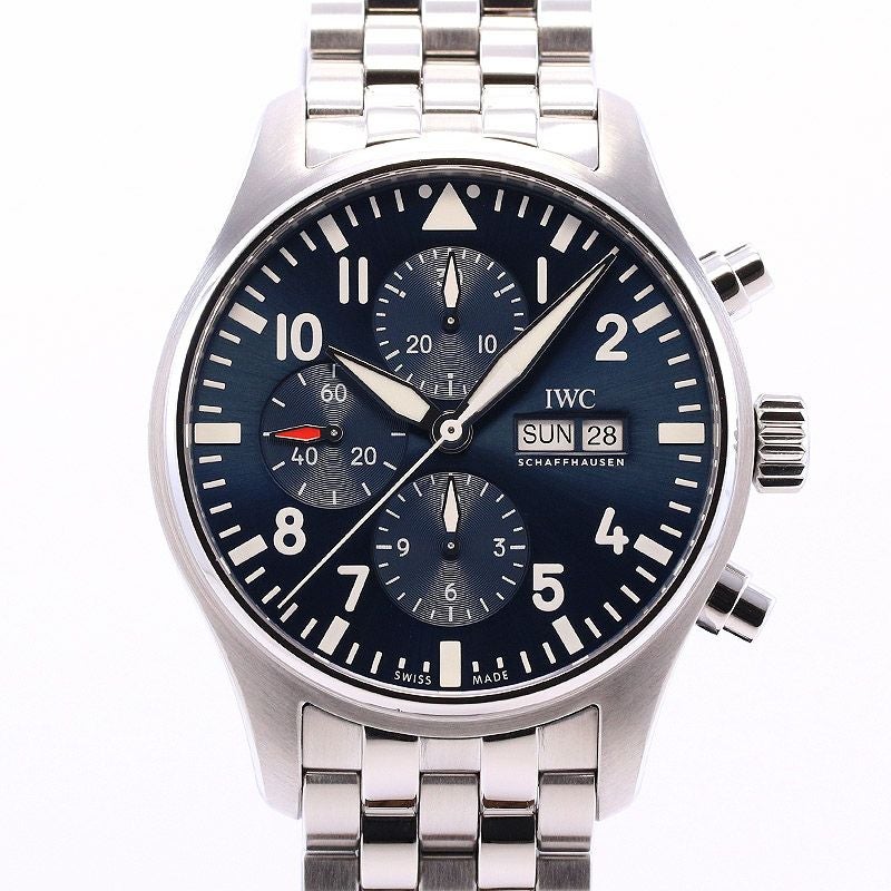 【中古】IWC PILOT’S WATCH CHRONOGRAPH “LE PETIT PRINCE” <br>アイ・ダブリュー・シー パイロット・ウォッチ・クロノグラフ “プティ・プランス” <br>IW377717