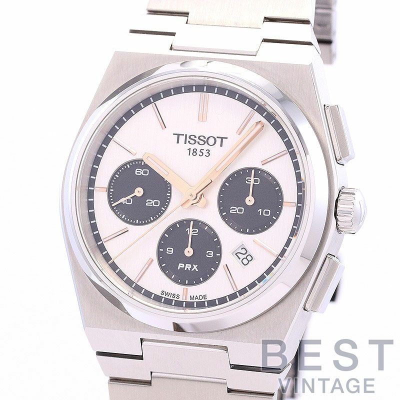 TISSOT PRX CHRONO 中古 中古】TISSOT PRX AUTOMATIC CHRONOGRAPH ティソ ピーアールエックス