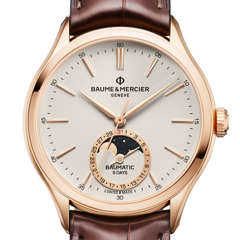 BAUME＆MERCIER CLIFTON BAUMATIC DAY & MOON PHASE ボーム＆メルシエ