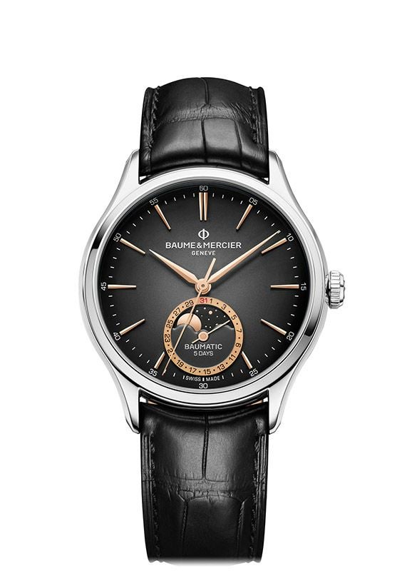 BAUME＆MERCIER CLIFTON BAUMATIC MOON PHASE DATE ボーム＆メルシエ