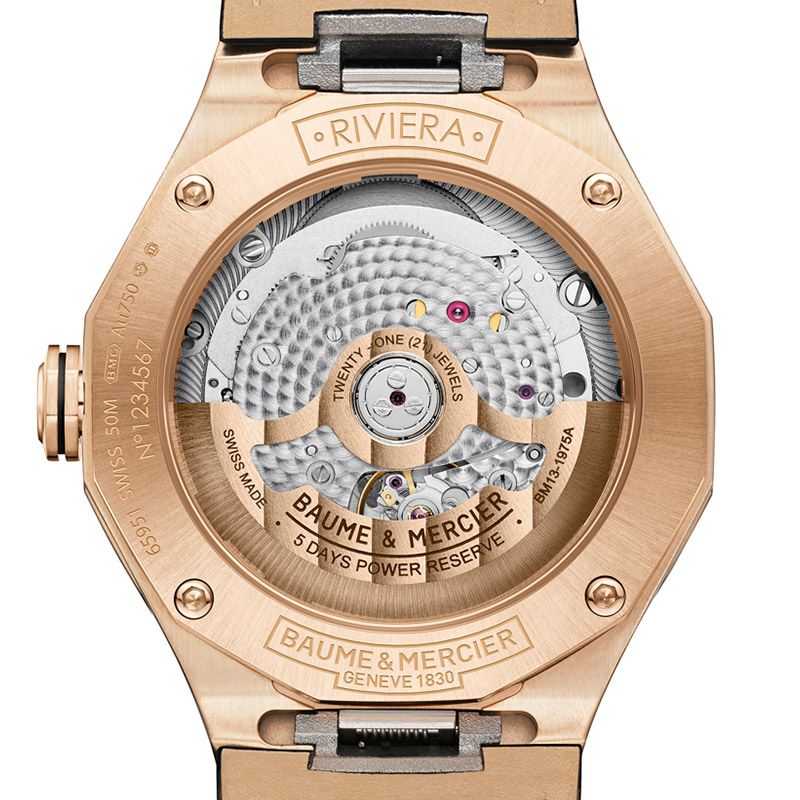 BAUME＆MERCIER RIVIERA BAUMATIC GOLD ボーム＆メルシエ リビエラ