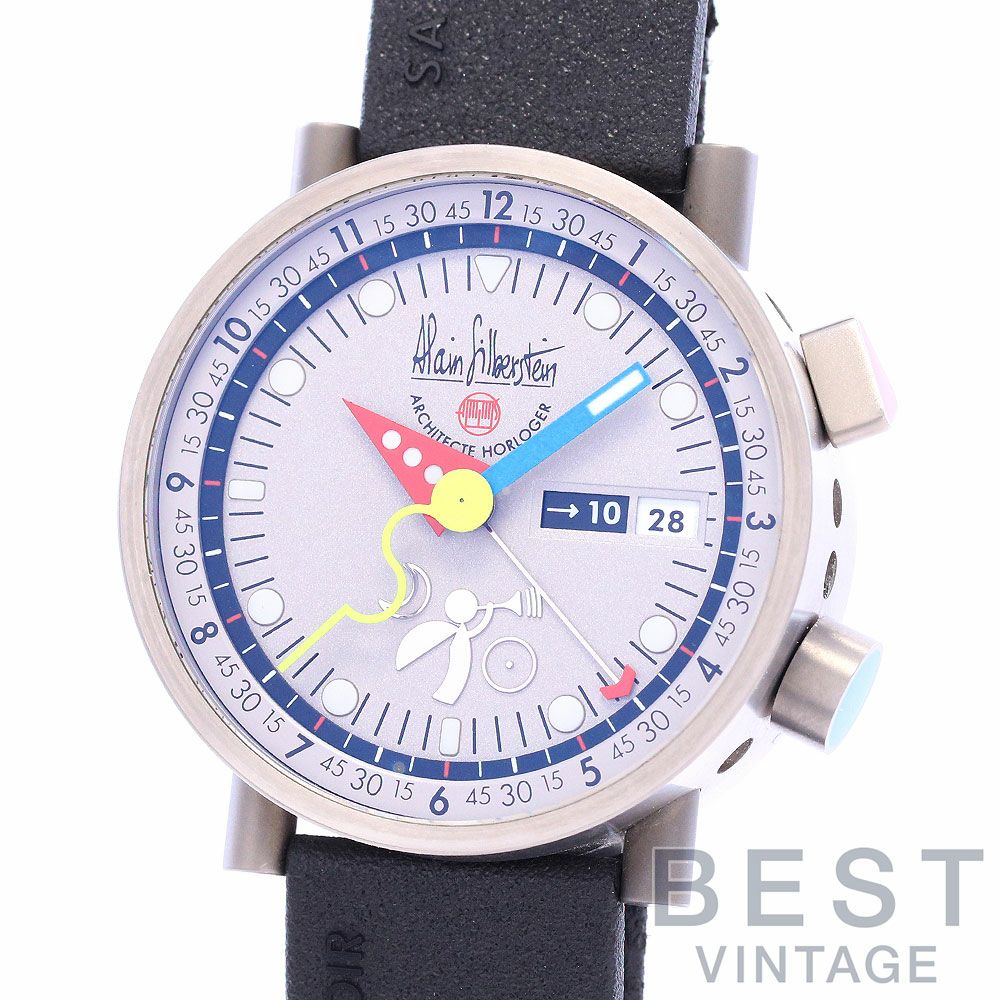 【中古】ALAIN SILBERSTEIN LE REVEIL GMT <br>アラン・シルベスタイン ル・レヴェイユ GMT <br>LG303B