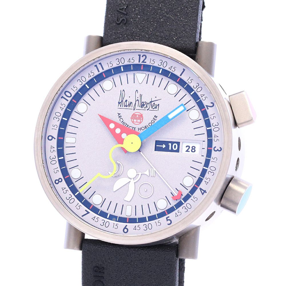 【中古】ALAIN SILBERSTEIN LE REVEIL GMT <br>アラン・シルベスタイン ル・レヴェイユ GMT <br>LG303B