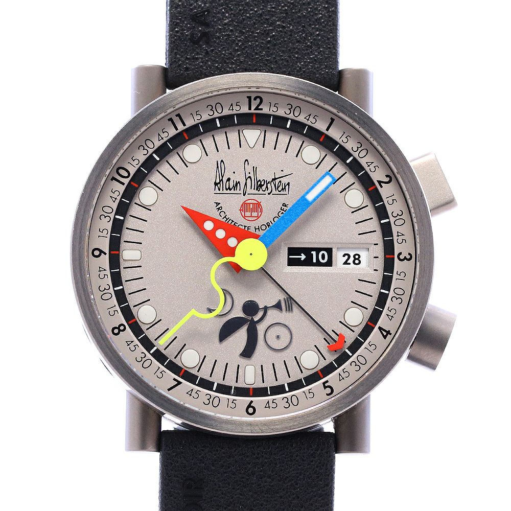 【中古】ALAIN SILBERSTEIN LE REVEIL GMT <br>アラン・シルベスタイン ル・レヴェイユ GMT <br>LG303B
