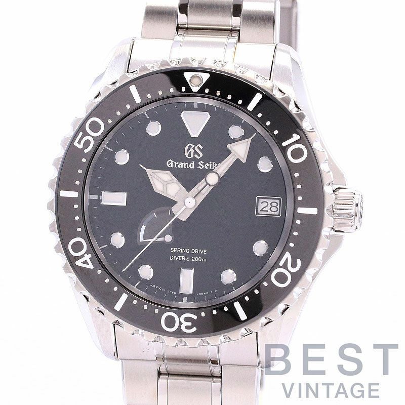 【中古】GRAND SEIKO SPORTS COLLECTION 9R SPRING DRIVE DIVERS 200M <br>グランドセイコー スポーツコレクション 9Rスプリングドライブ ダイバーズ 200M <br>SBGA229 (9R65-0AM0)
