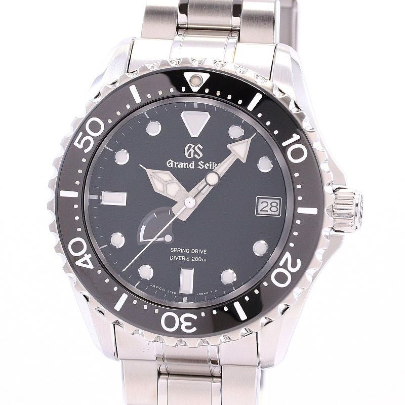 【中古】GRAND SEIKO SPORTS COLLECTION 9R SPRING DRIVE DIVERS 200M <br>グランドセイコー スポーツコレクション 9Rスプリングドライブ ダイバーズ 200M <br>SBGA229 (9R65-0AM0)