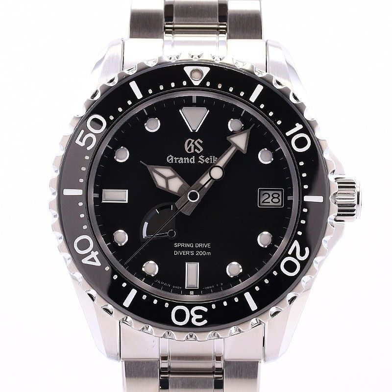 【中古】GRAND SEIKO SPORTS COLLECTION 9R SPRING DRIVE DIVERS 200M <br>グランドセイコー スポーツコレクション 9Rスプリングドライブ ダイバーズ 200M <br>SBGA229 (9R65-0AM0)