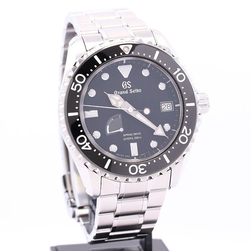 【中古】GRAND SEIKO SPORTS COLLECTION 9R SPRING DRIVE DIVERS 200M <br>グランドセイコー スポーツコレクション 9Rスプリングドライブ ダイバーズ 200M <br>SBGA229 (9R65-0AM0)