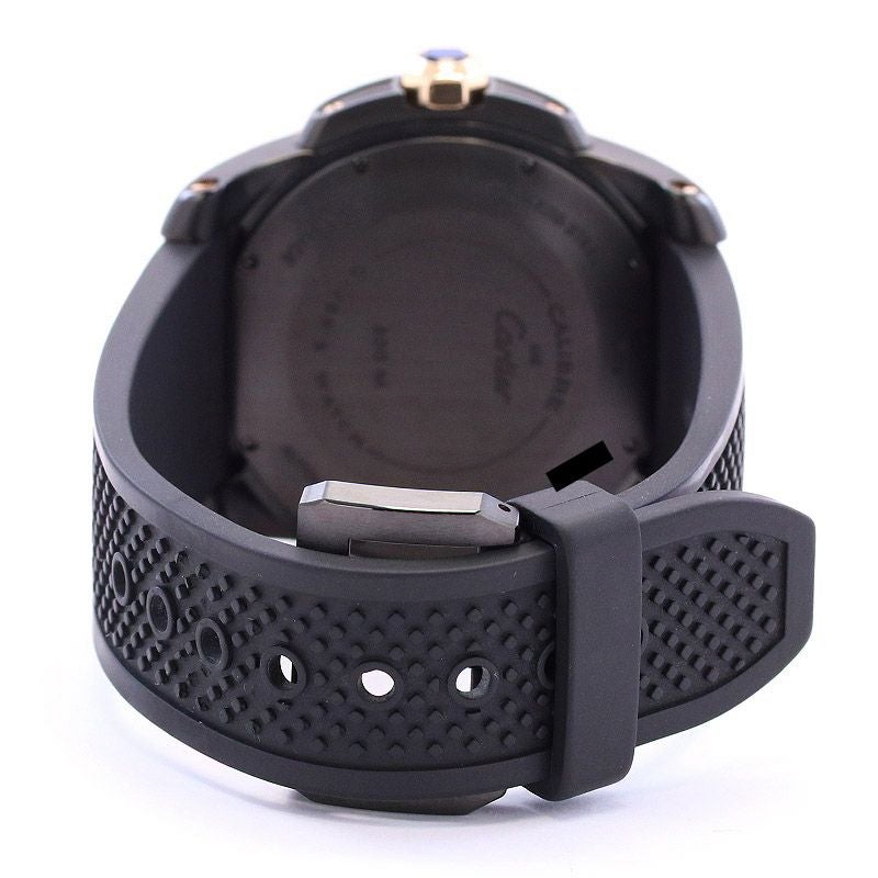 中古】CARTIER CALIBRE DE CARTIER DIVER CARBON 42MM カルティエ