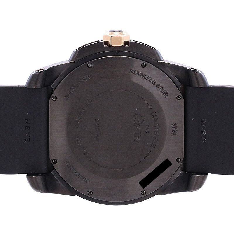 中古】CARTIER CALIBRE DE CARTIER DIVER CARBON 42MM カルティエ
