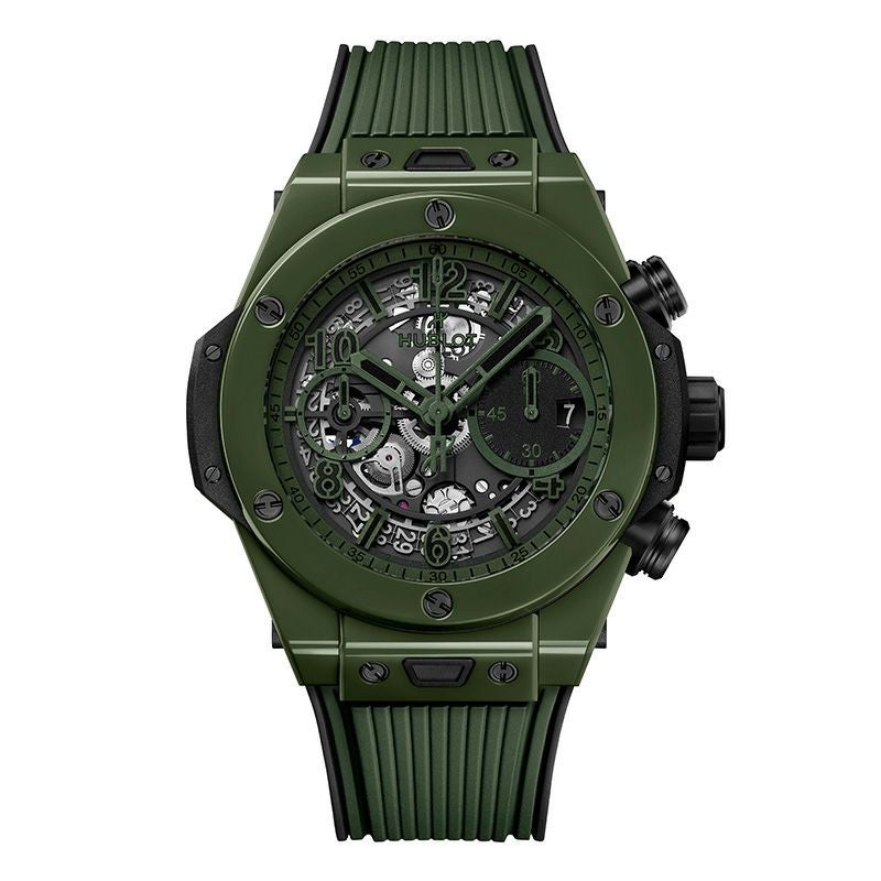 HUBLOT BIG BANG UNICO DARK GREEN CERAMIC ウブロ ビック・バン
