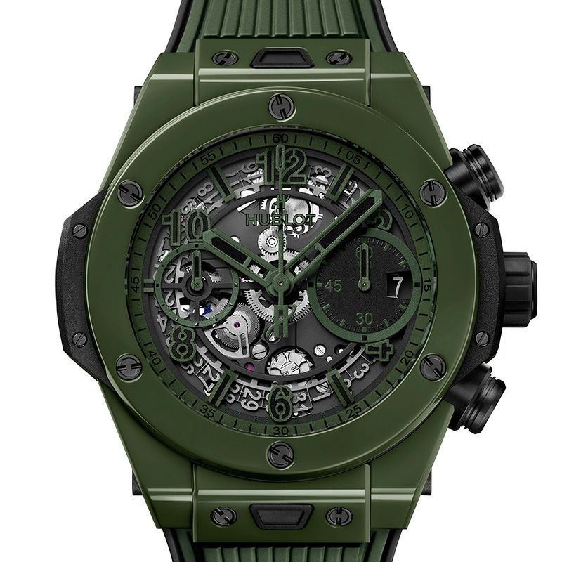 HUBLOT BIG BANG UNICO DARK GREEN CERAMIC ウブロ ビック・バン