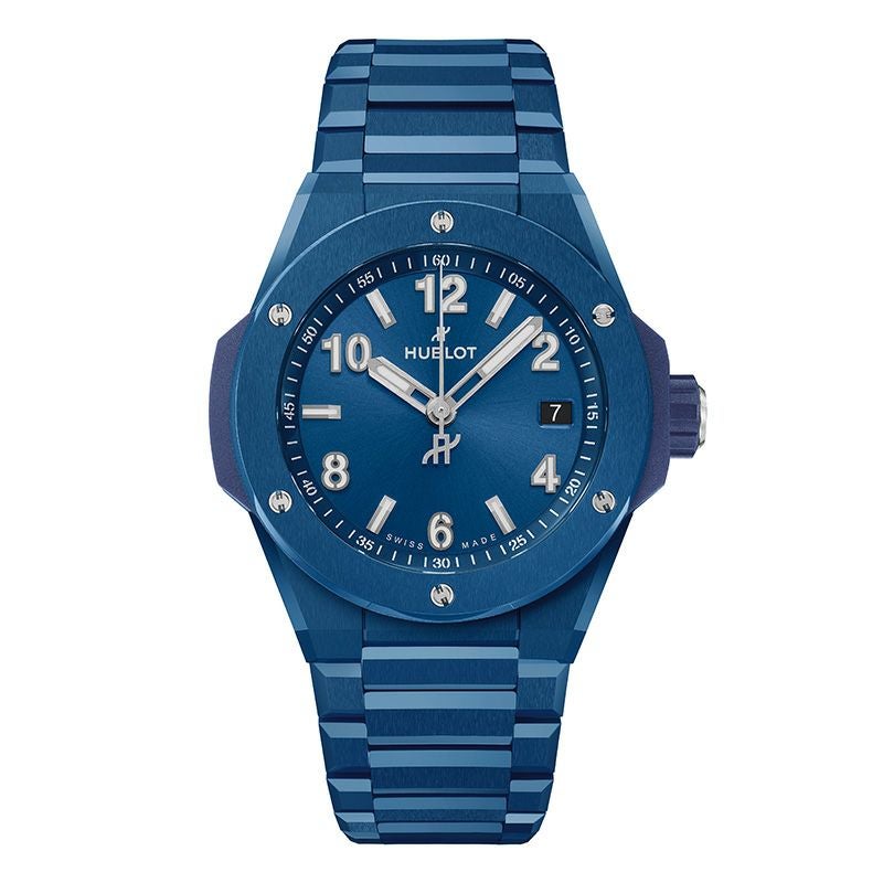 HUBLOT BIG BANG INTEGRATED TIME ONLY BLUE CERAMIC ウブロ ビッグ