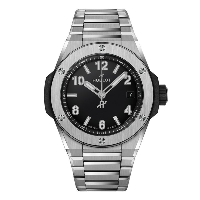 HUBLOT BIG BANG INTEGRATED TIME ONLY TITANIUM ウブロ ビッグ・バン インテグレーテッド タイムオンリー チタニウム 457.NX.1270.NX