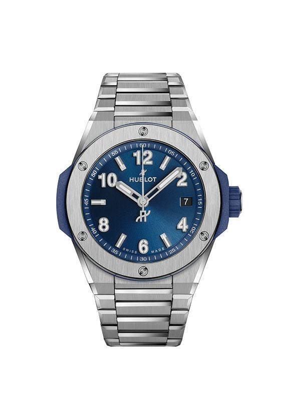 HUBLOT BIG BANG INTEGRATED TIME ONLY TITANIUM BLUE ウブロ ビッグ
