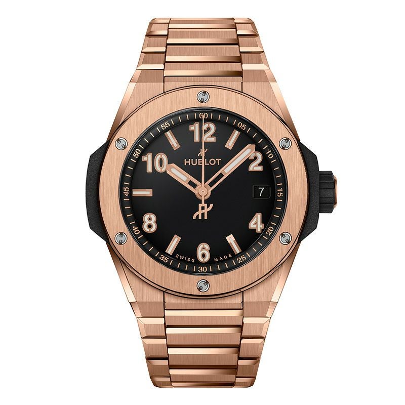 HUBLOT BIG BANG INTEGRATED TIME ONLY KING GOLD ウブロ ビッグ・バン インテグレーテッド タイムオンリー キングゴールド 457.OX.1280.OX