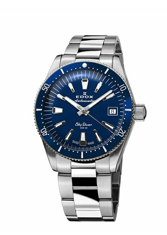 EDOX SKYDIVER 38 DATE AUTOMATIC エドックス スカイダイバー 38
