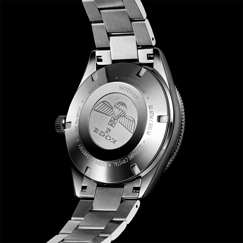EDOX SKYDIVER 38 DATE AUTOMATIC エドックス スカイダイバー 38