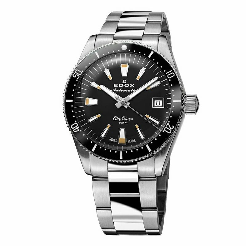 EDOX SKYDIVER 38 DATE AUTOMATIC エドックス スカイダイバー 38