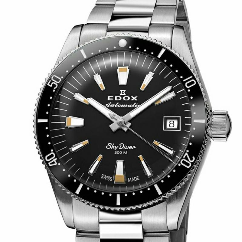 EDOX SKYDIVER 38 DATE AUTOMATIC エドックス スカイダイバー 38